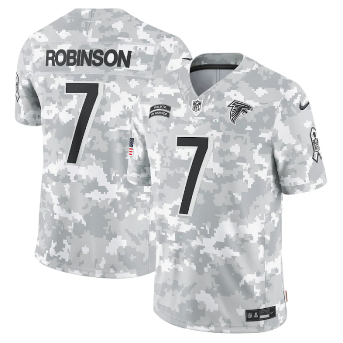 Jersey NFL Atlanta Falcons Salute to Service Retired Player - Robinson