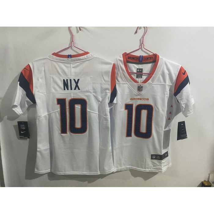 Jersey NFL Denver Broncos - Bo Nix (White)
