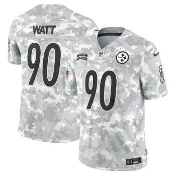 Jersey NFL Pittsburg Steelers Salute to Service Retired Player - T.J. Watt