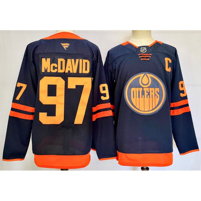 Jersey NHL Edmonton Oilers - Connor McDavid (Blue)