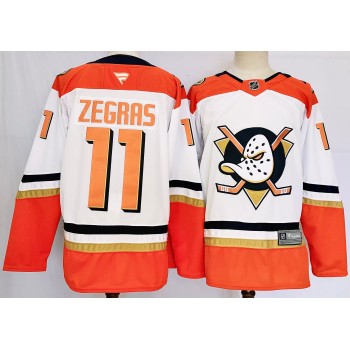Jersey NHL Anaheim Ducks Orange - Trevor Zegras
