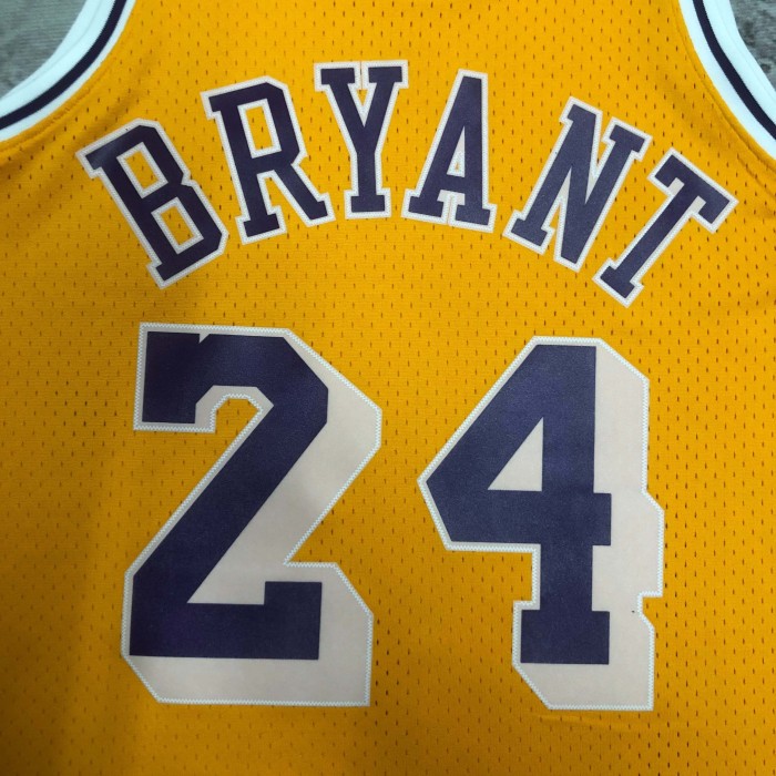 Jersey NBA Mitchell & Ness Los Angeles Lakers Yellow - Kobe Bryant