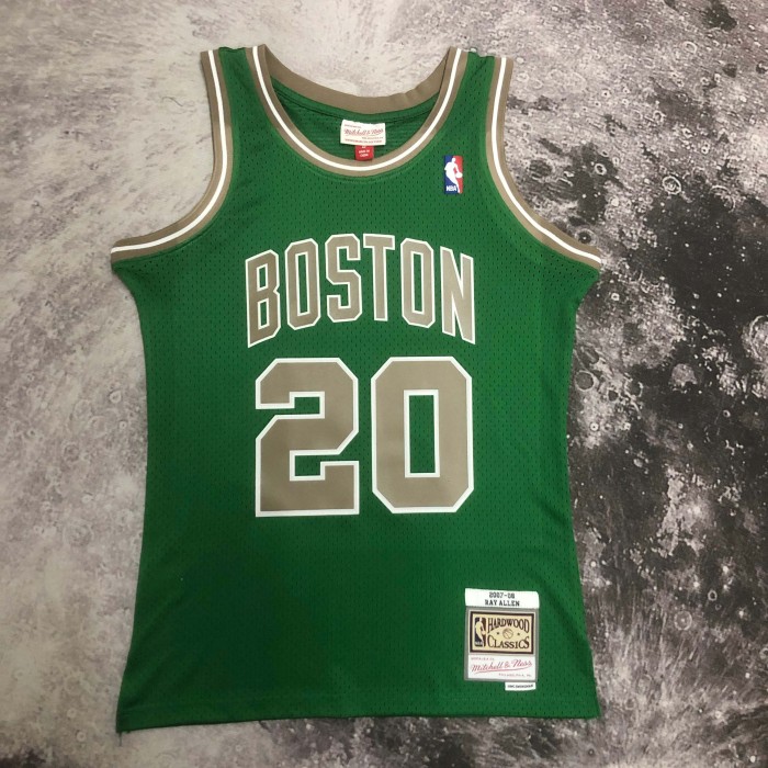 Jersey NBA Mitchell & Ness Boston Celtics Kelly Green - Ray Allen
