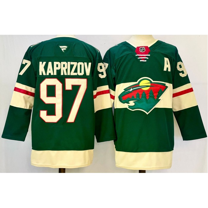 Jersey NHL Minnesota Wild Green Home - Kirill Kaprizov