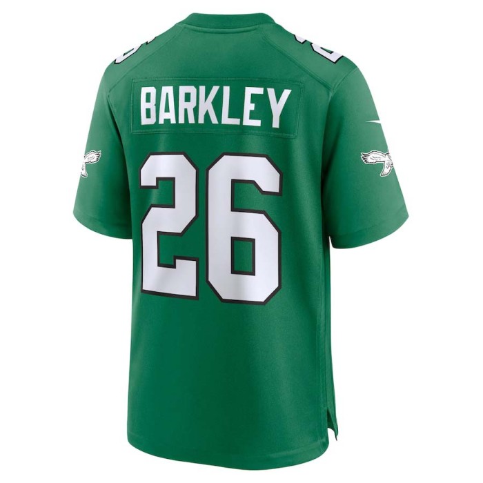 Jersey NFL Philadelphia Eagles Green Alternate - Saquon Barkley 