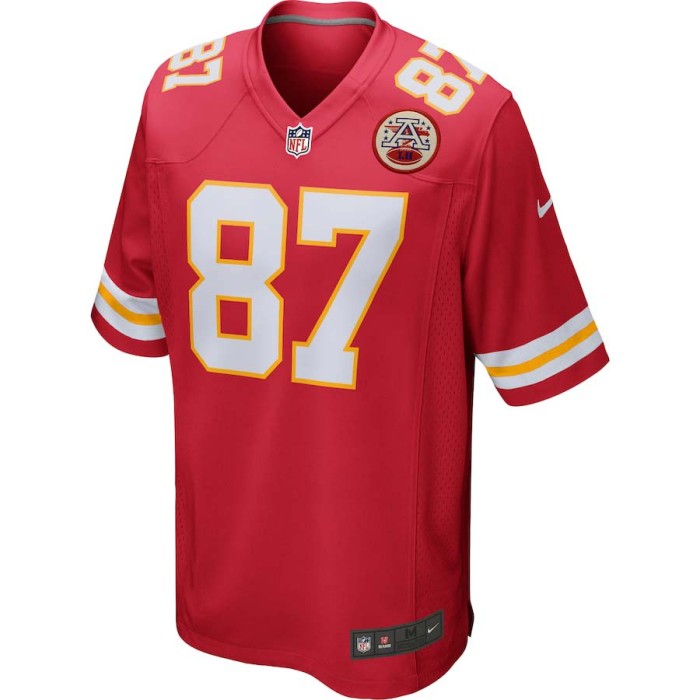 Jersey NFL Kansas City Chiefs Vermelha - Travis Kelce